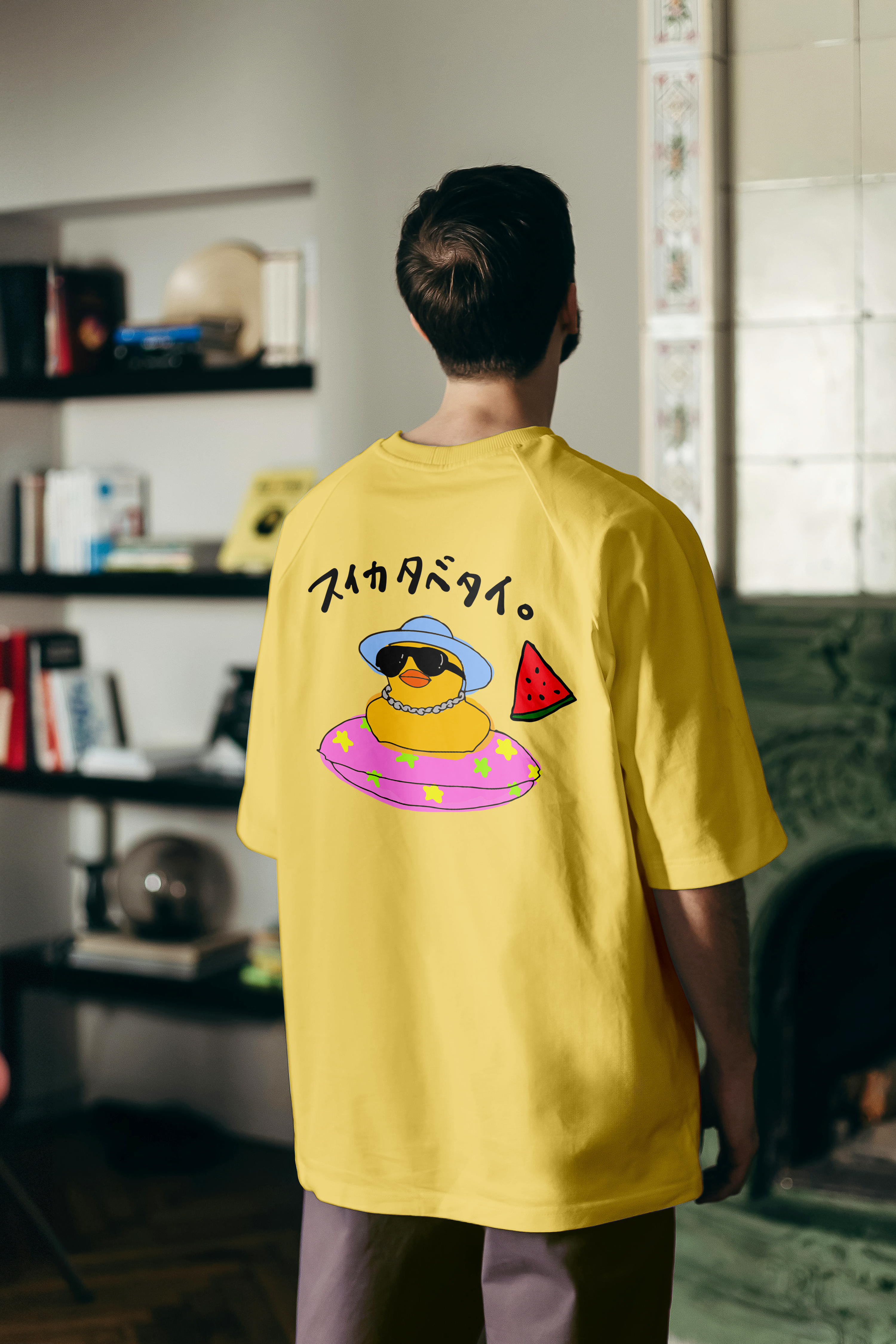 一番人気アヒルtシャツ